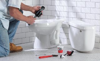Установка унитаза Лянтор цена 1371 руб.